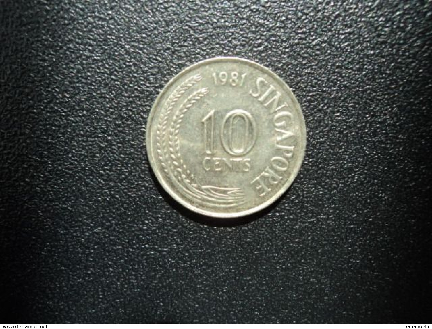 SINGAPOUR : 10 CENTS   1981    KM 3      SUP+ - Singapour