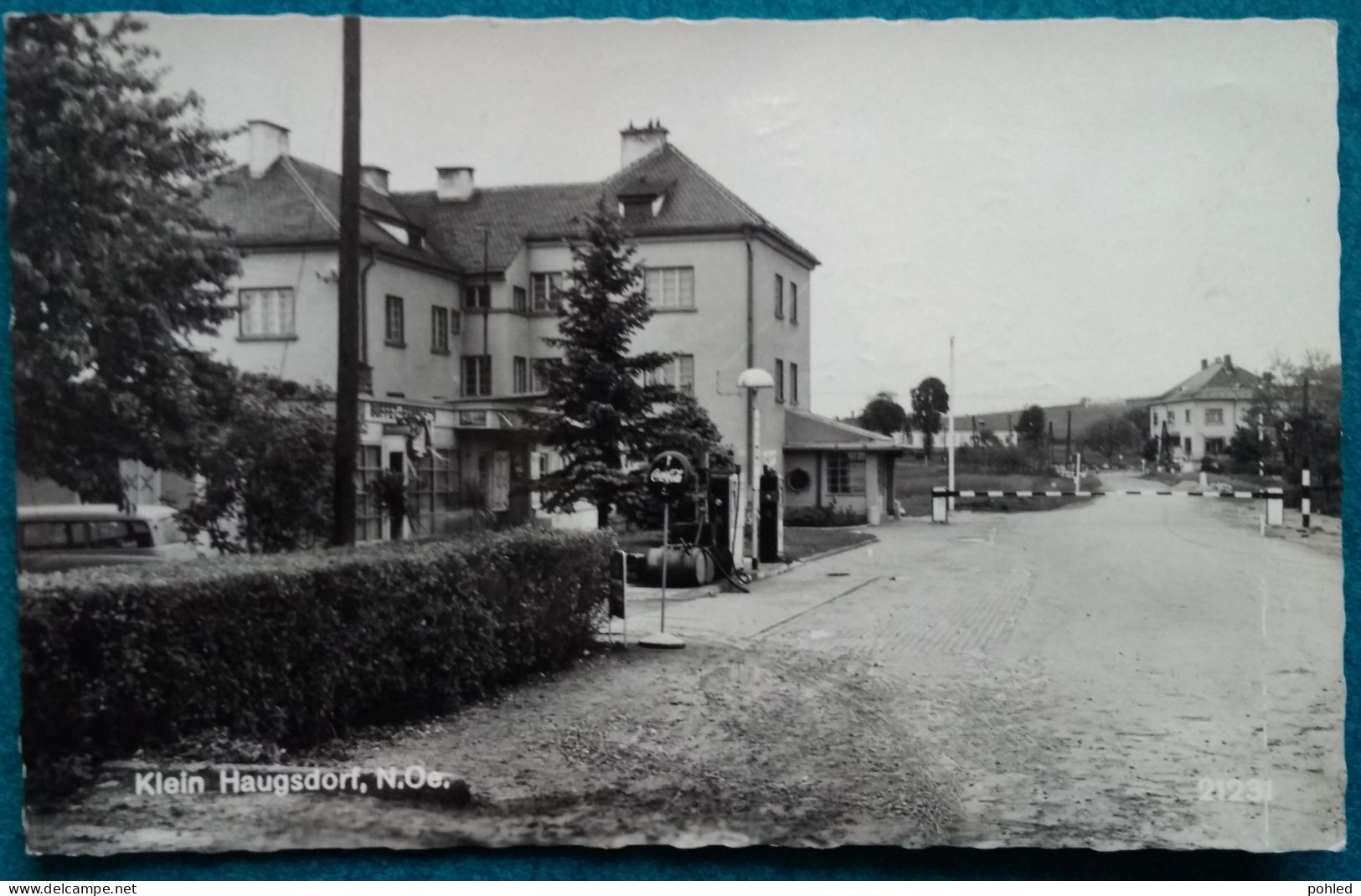 00757*AUSTRIA*ÖSTERREICH*KLEINHAUGSDORF/HATĚ*GRENZÜBERGANG*ECHTE PHOTOGRAPHIE*1972 - Hollabrunn