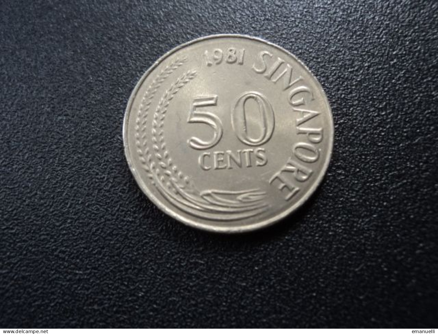 SINGAPOUR : 50 CENTS   1981    KM 5       SUP+ - Singapour