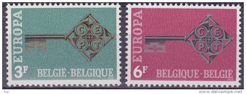 EUROPA - CEPT - Michel - 1968 - BELGIË - Nr 1511/12 - MNH** - 1968