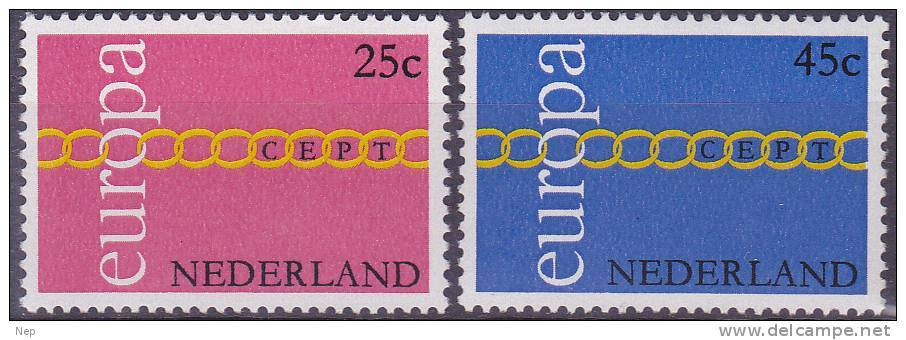 EUROPA - CEPT - Michel - 1971 - NEDERLAND - Nr 963/64 - MNH** - 1971