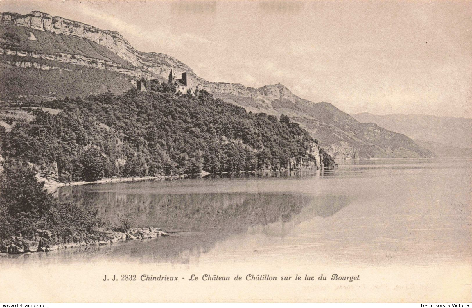 FRANCE - Savoie - Chindrieux - Le Château De Châtillon Sur Le Lac Du Bourget - Carte Postale Ancienne - Chambery