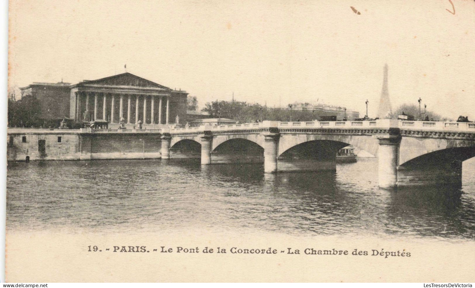 FRANCE - Paris - Le Pont De La Concorde - La Chambre De Députés - Carte Postale Ancienne - Plätze