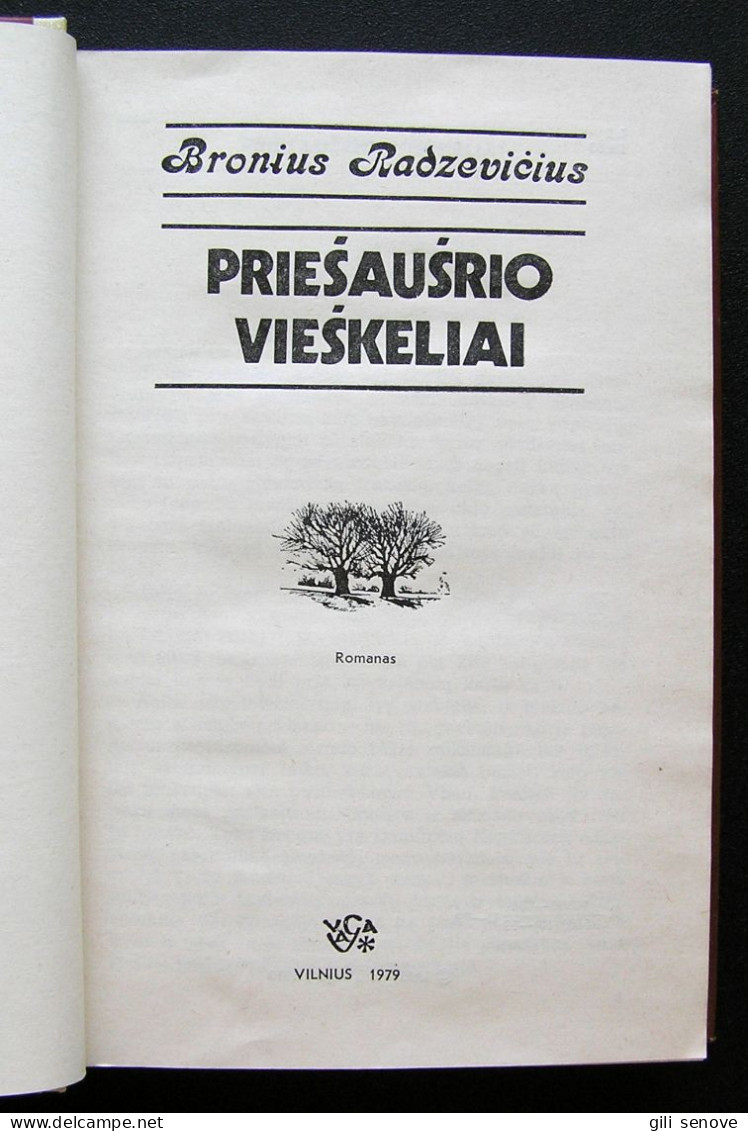 Lithuanian Book / Priešaušrio Vieškeliai 1979 - Cultura