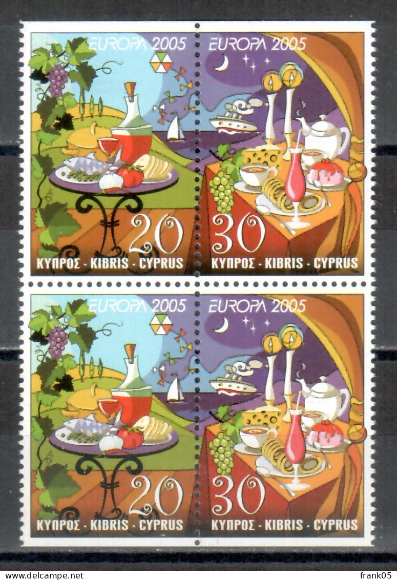 Zypern / Cyprus / Chypre 2005 Heftblatt/sheetlet From Booklet EUROPA ** - 2005