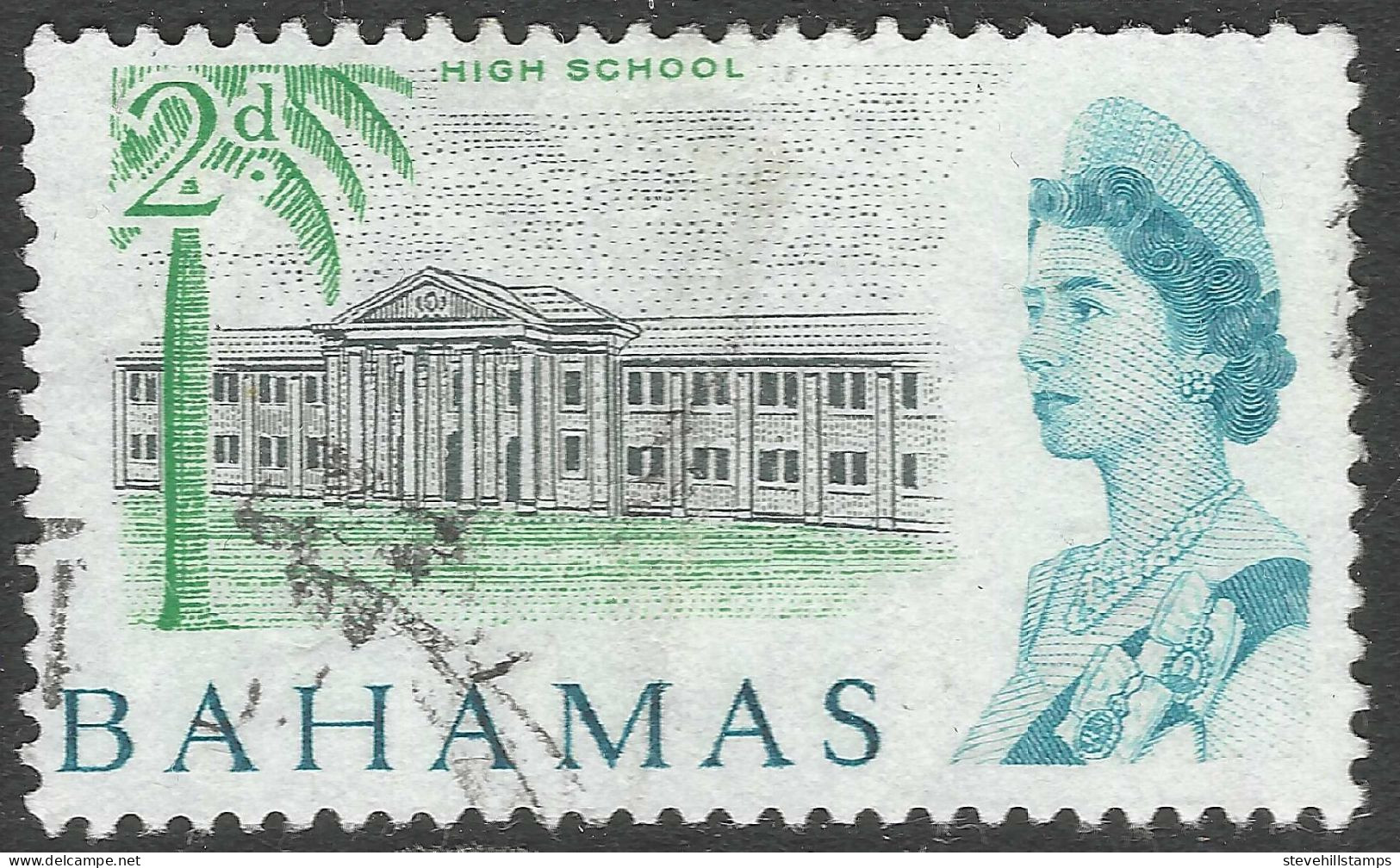 Bahamas. 1965 QEII. 2d Used. SG 250 - 1963-1973 Ministerial Government