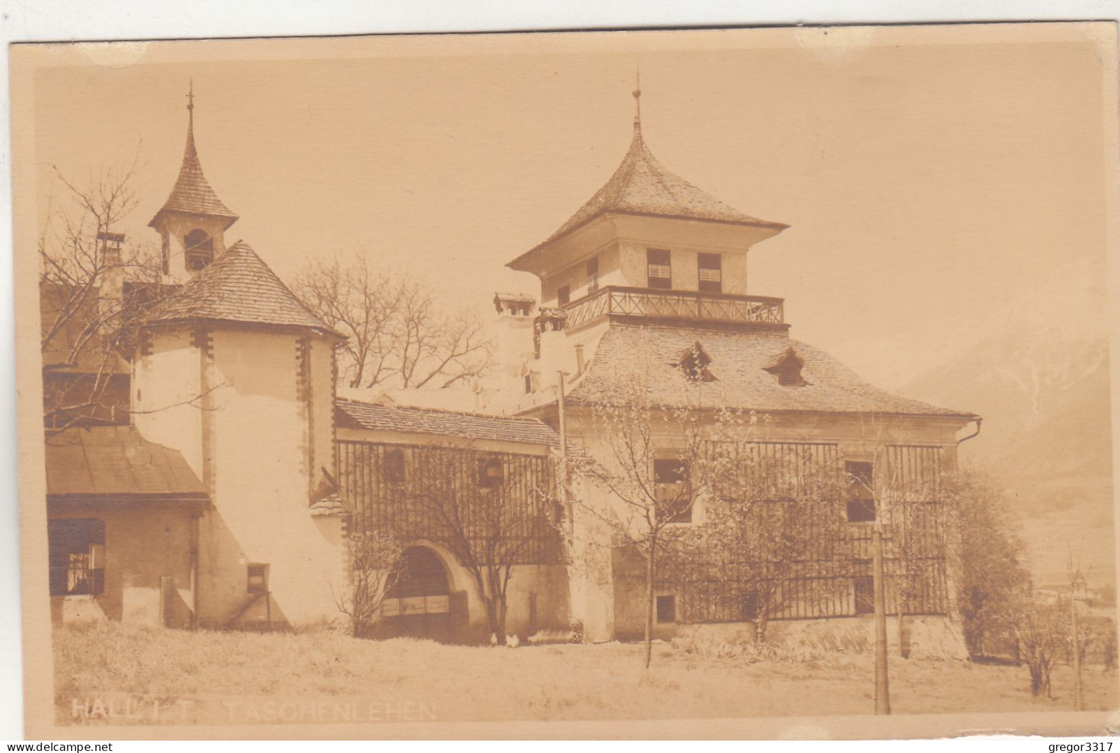 D4121) HALL In Tirol  - TASCHENLEHEN - Tolle DETAIL Ansicht Alte FOTO AK - Riepenhausen 1920 - Hall In Tirol