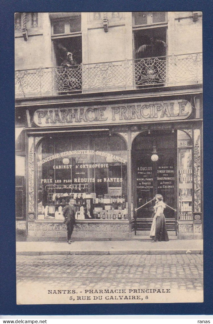 CPA [44] Loire Atlantique > Nantes Commerce Shop Devanture Magasin Pharmacie Non Circulé - Nantes