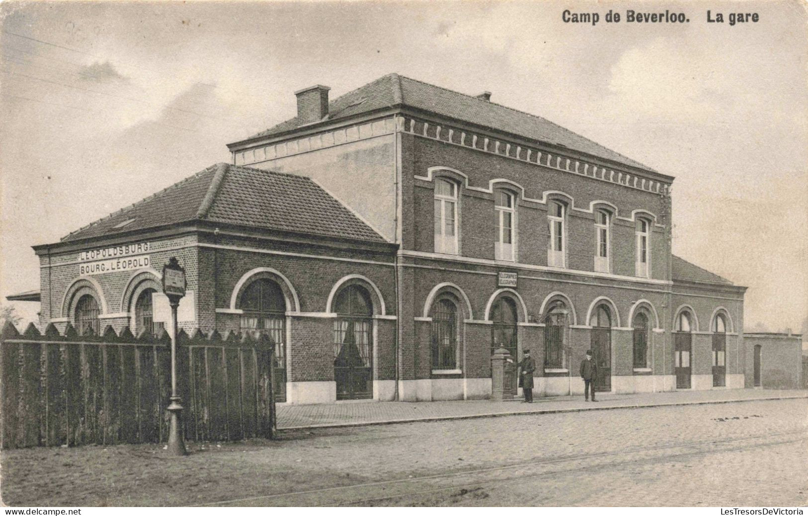 BELGIQUE - Limbourg - Camp De Beverloo - La Gare - Carte Postale Ancienne - Hasselt