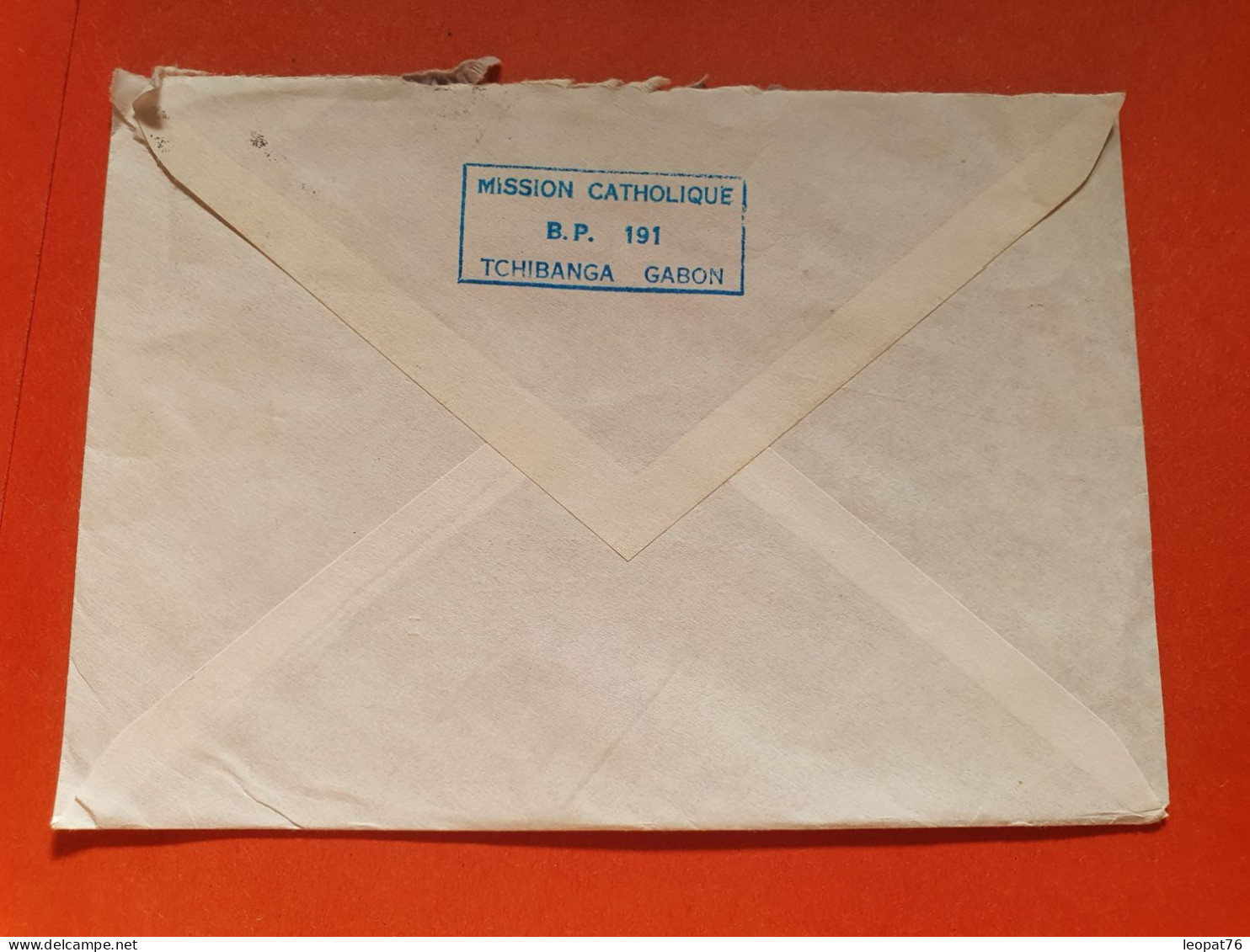 Gabon - Enveloppe De Tchibanga Pour La France En 1993 - Réf 2337 - Gabon (1960-...)