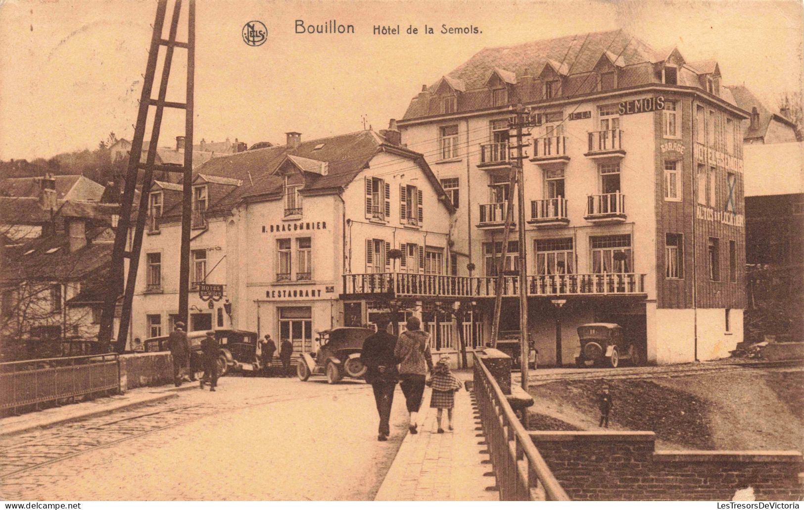 BELGIQUE - Luxembourg - Bouillon - Hôtel De La Semois - Carte Postale Ancienne - Bouillon