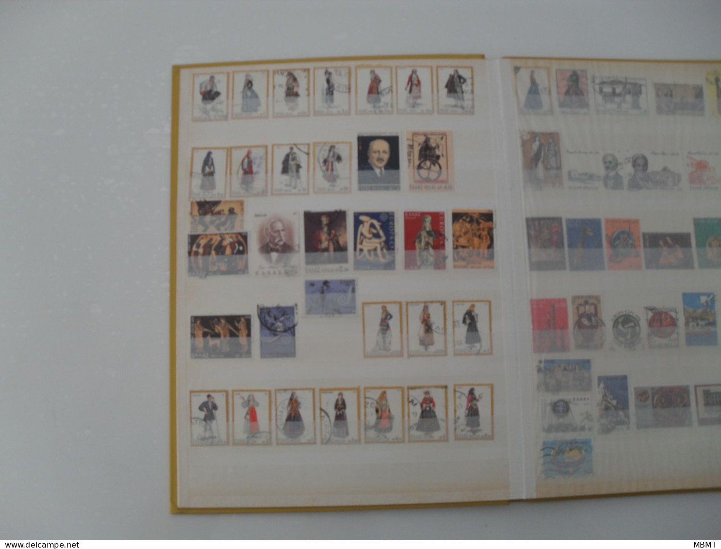 Album N°17 - année 1901 à l'année 2003 - Collections timbres oblitéré Grèce -