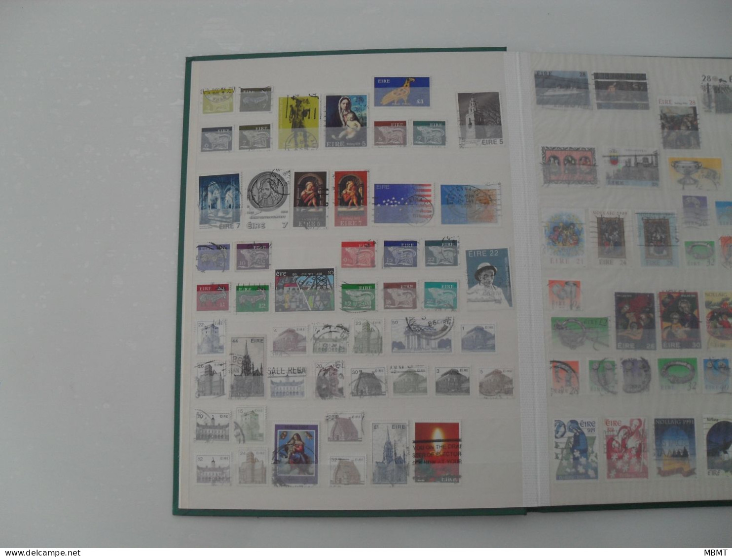 Album N°18 - Année 1923 à L'année 2004 - Collections Timbres Oblitéré Irlande - - Collections, Lots & Series