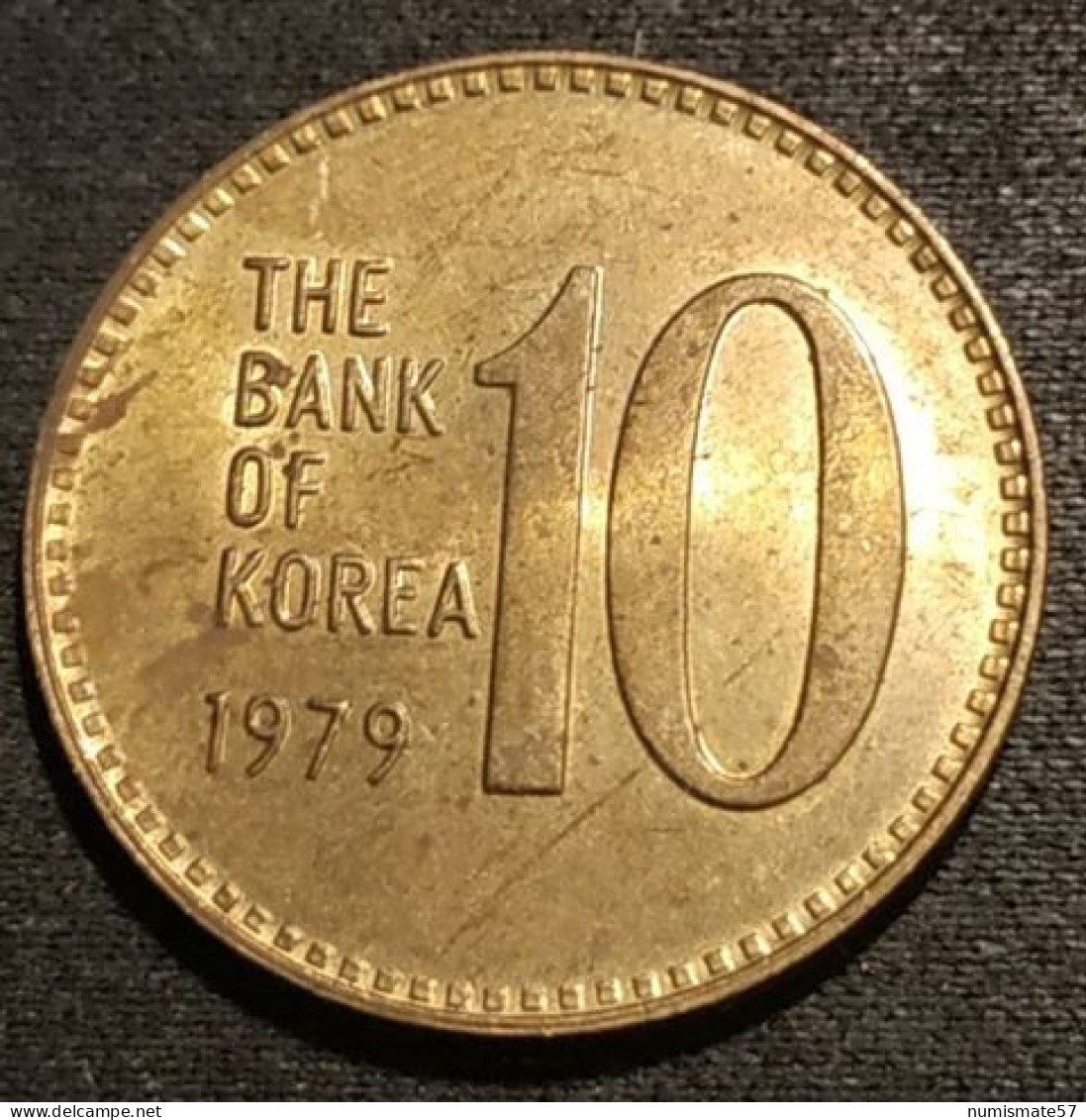 COREE DU SUD - SOUTH KOREA - 10 WON 1979 - KM 6a - Korea (Zuid)