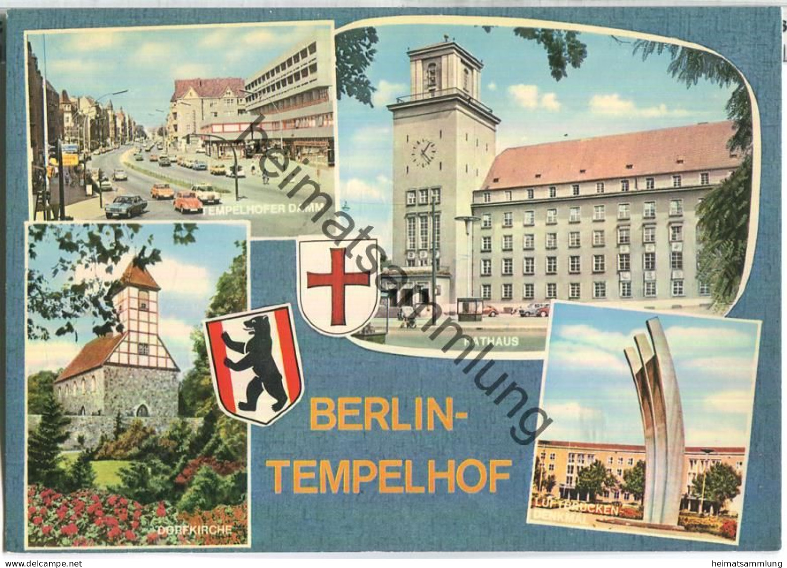 Berlin - Tempelhof - Verlag Kunst Und Bild Berlin - Tempelhof