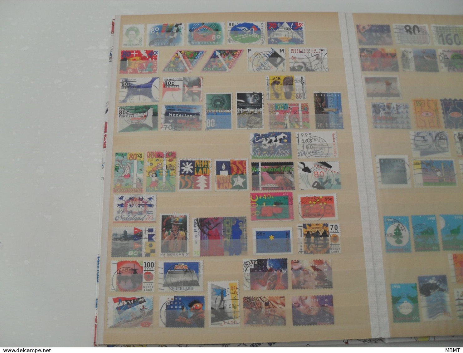 Album N°21 - année 1867 à l'année 2005 - Collections timbres oblitéré Pays-Bas -