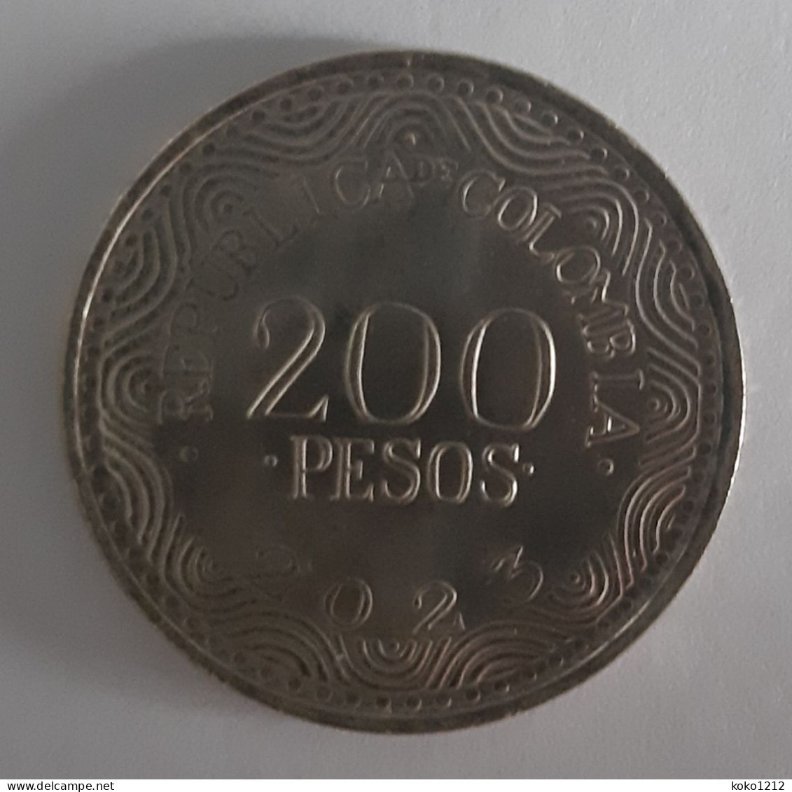 Colombia 200 Pesos 2023 UNC - Colombia