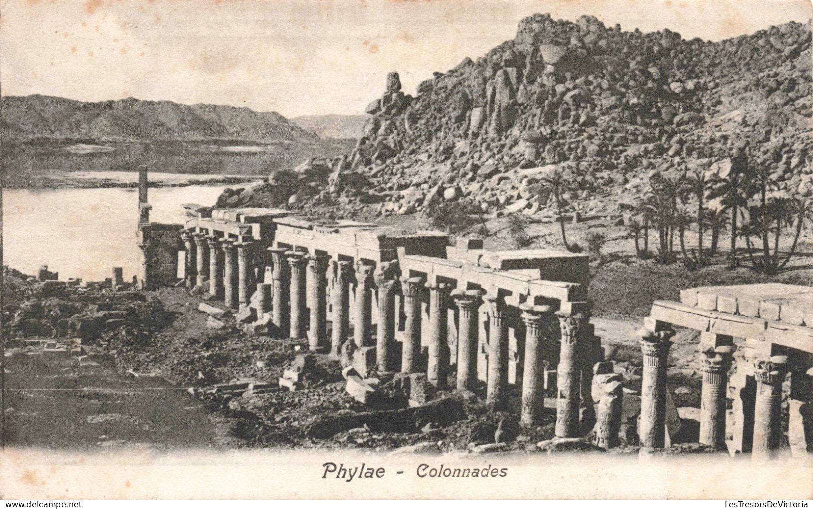 ARTS - Phylae - Colonnades - Carte Postale Ancienne - Peintures & Tableaux