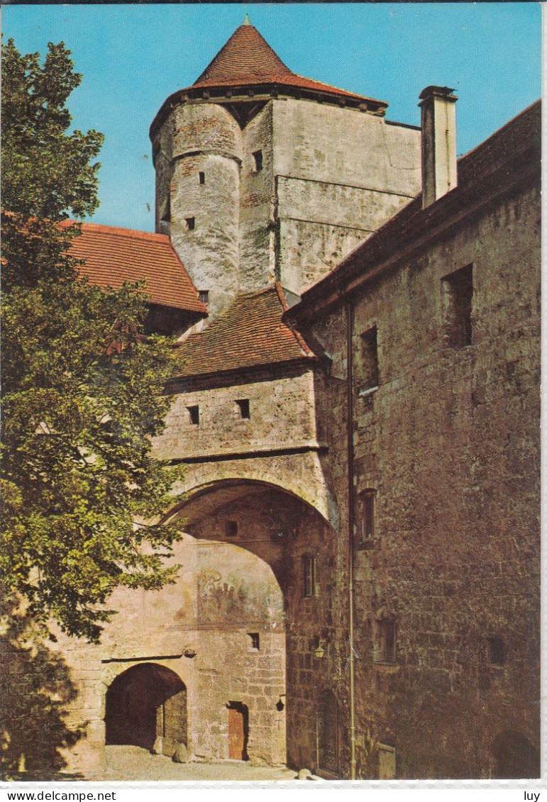 BURGHAUSEN An Der Salzach - Innerer Burghof Mit Bergfried - Burghausen