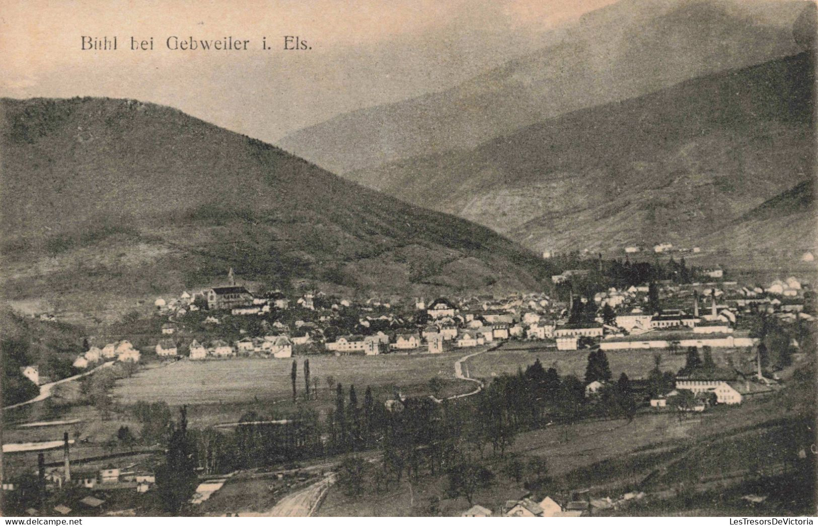 FRANCE - Guebwiller - Bühl Bei Gebweiler - Vue Générale - Carte Postale Ancienne - Guebwiller
