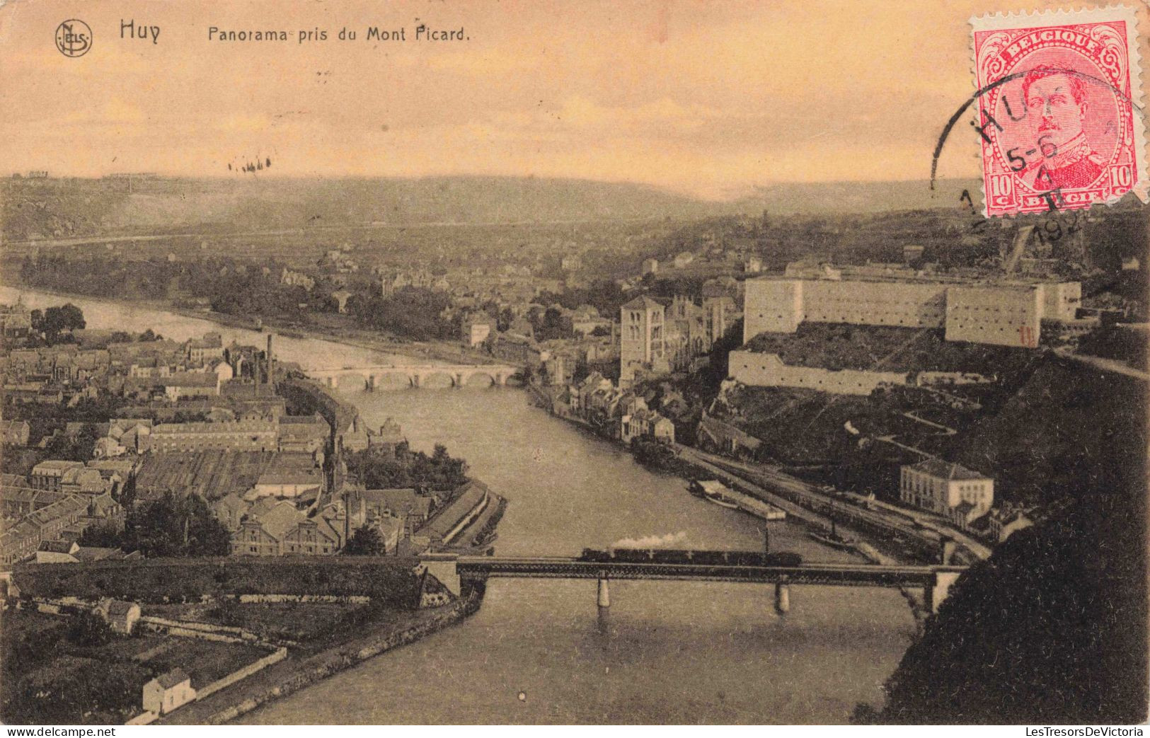 BELGIQUE - Huy - Panorama Pris Du Mont Picard - Carte Postale Ancienne - Huy