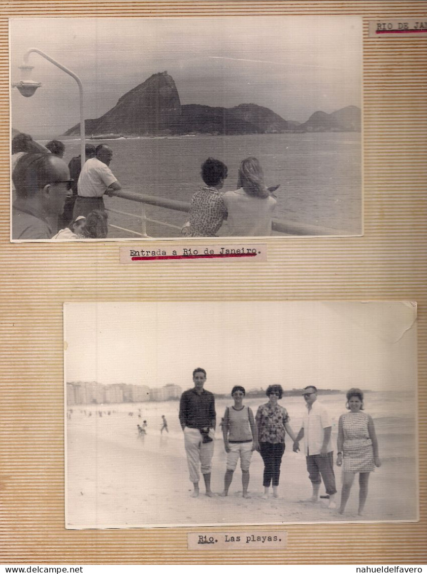 Photo - Photo Originale - Vacaciones Por Brasil - Entrada Y Playas Rio De Janeiro - Amerika