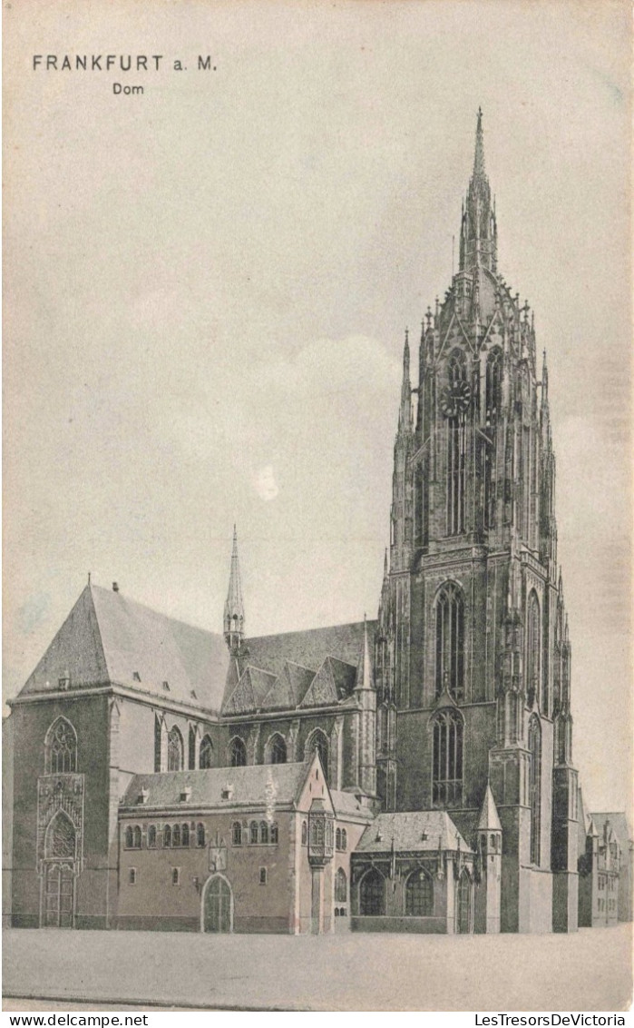 ALLEMAGNE - Frankfurt A Main  - Grande Cathédrale - Carte Postale Ancienne - Frankfurt A. Main