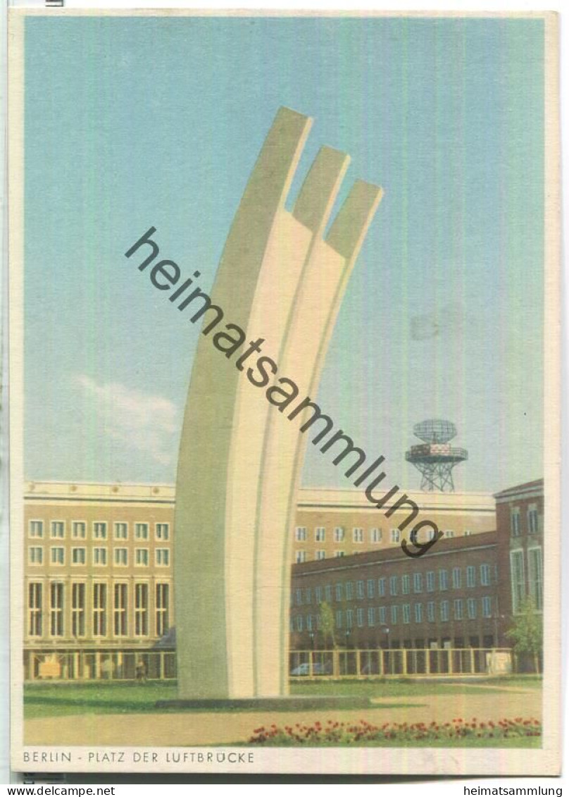 Berlin - Platz Der Luftbrücke - Verlag Heinze & Co. Berlin - Tempelhof