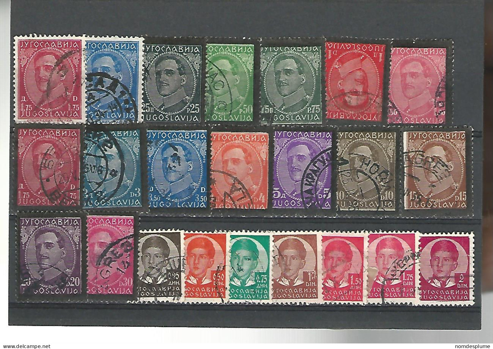 52478 ) Collection Jugoslavia Postmark - Verzamelingen & Reeksen