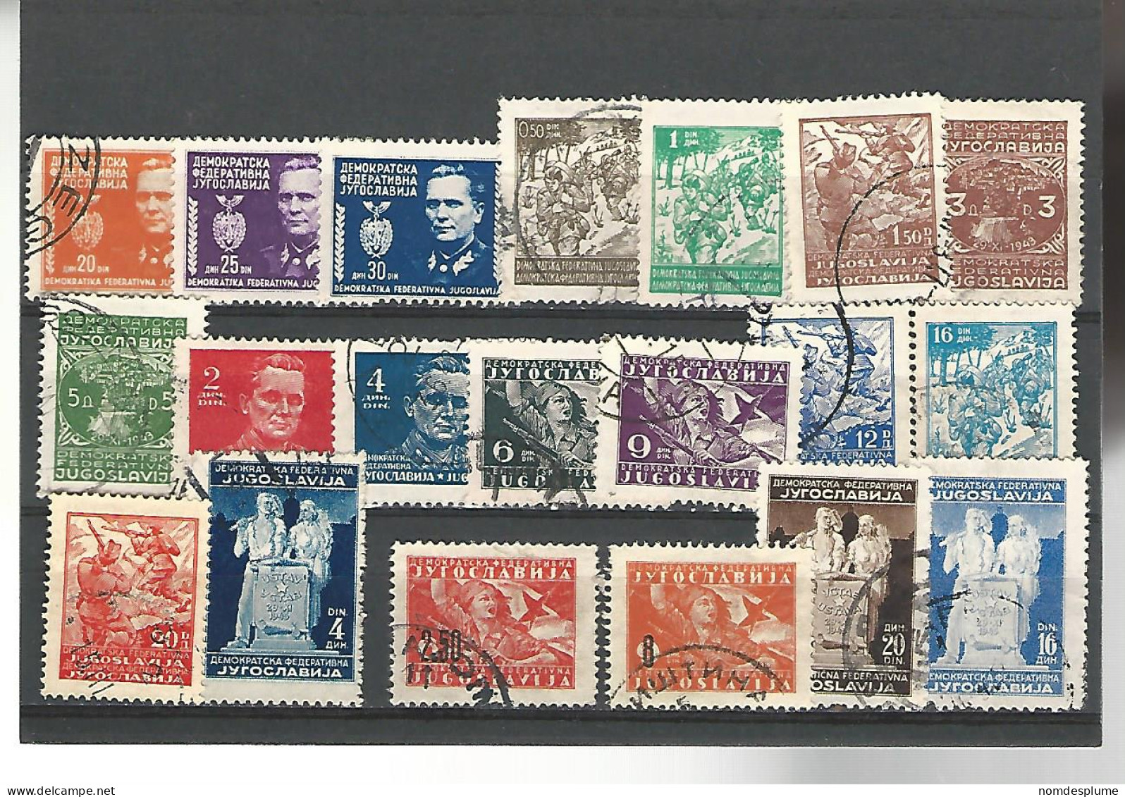 52482 ) Collection Jugoslavia Postmark  - Colecciones & Series