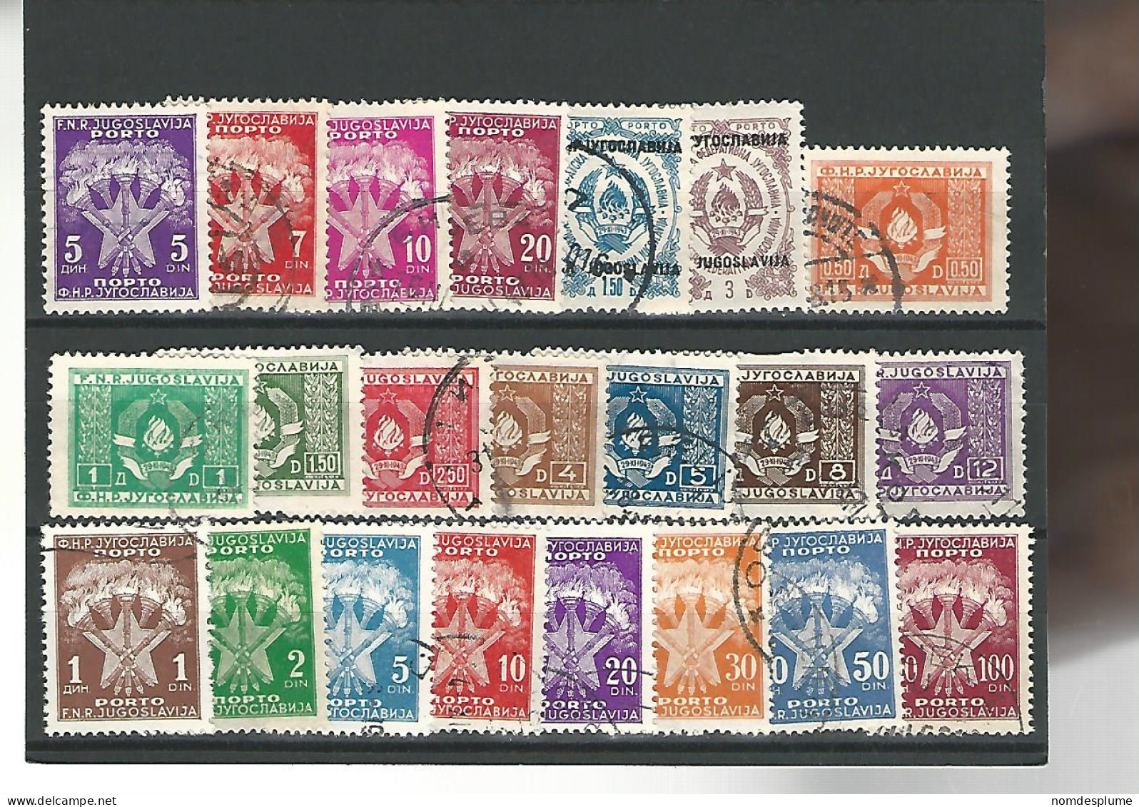 52494 ) Collection Jugoslavia  Postmark - Collezioni & Lotti