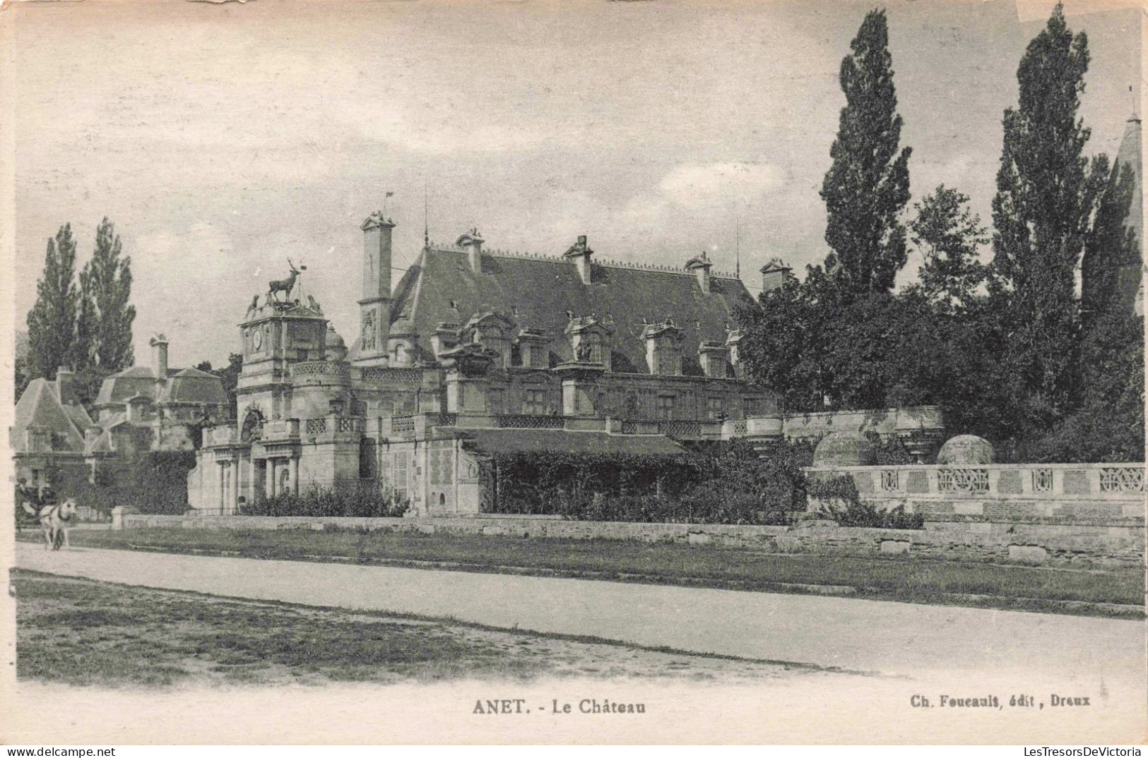 BÂTIMENTS & ARCHITECTURE  - Anet - Le Château - Carte Postale Ancienne - Châteaux