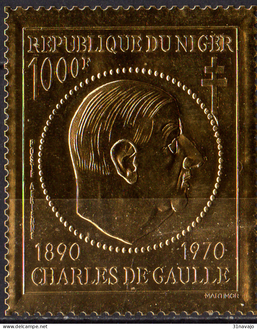 NIGER - Charles De Gaulle - Niger (1960-...)