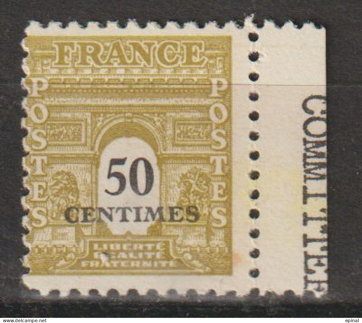 FRANCE : N° 704 ** (Type Arc De Triomphe) - PRIX FIXE - - 1944-45 Arc De Triomphe