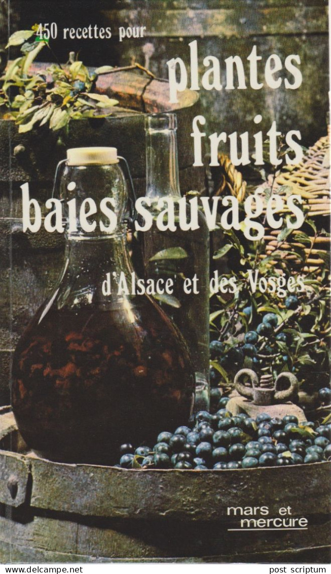 Livre - 450 Recettes Pour Plantes Et Baies Sauvages D'Alsace Et Des Vosges - Alsace