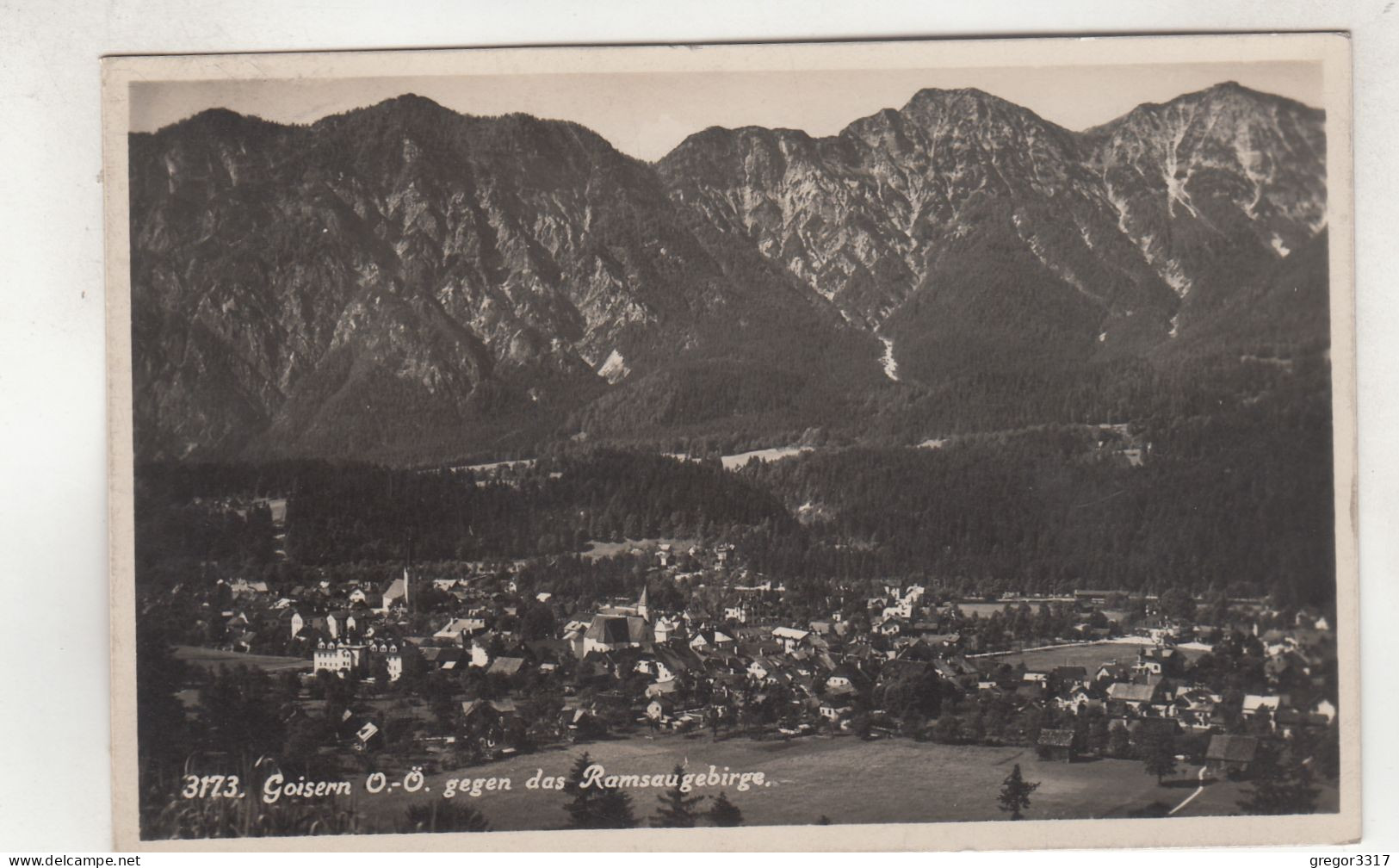 D4162) GOISERN - OÖ Gegen Das Ramsaugebirge - ALT 1933 - Bad Goisern