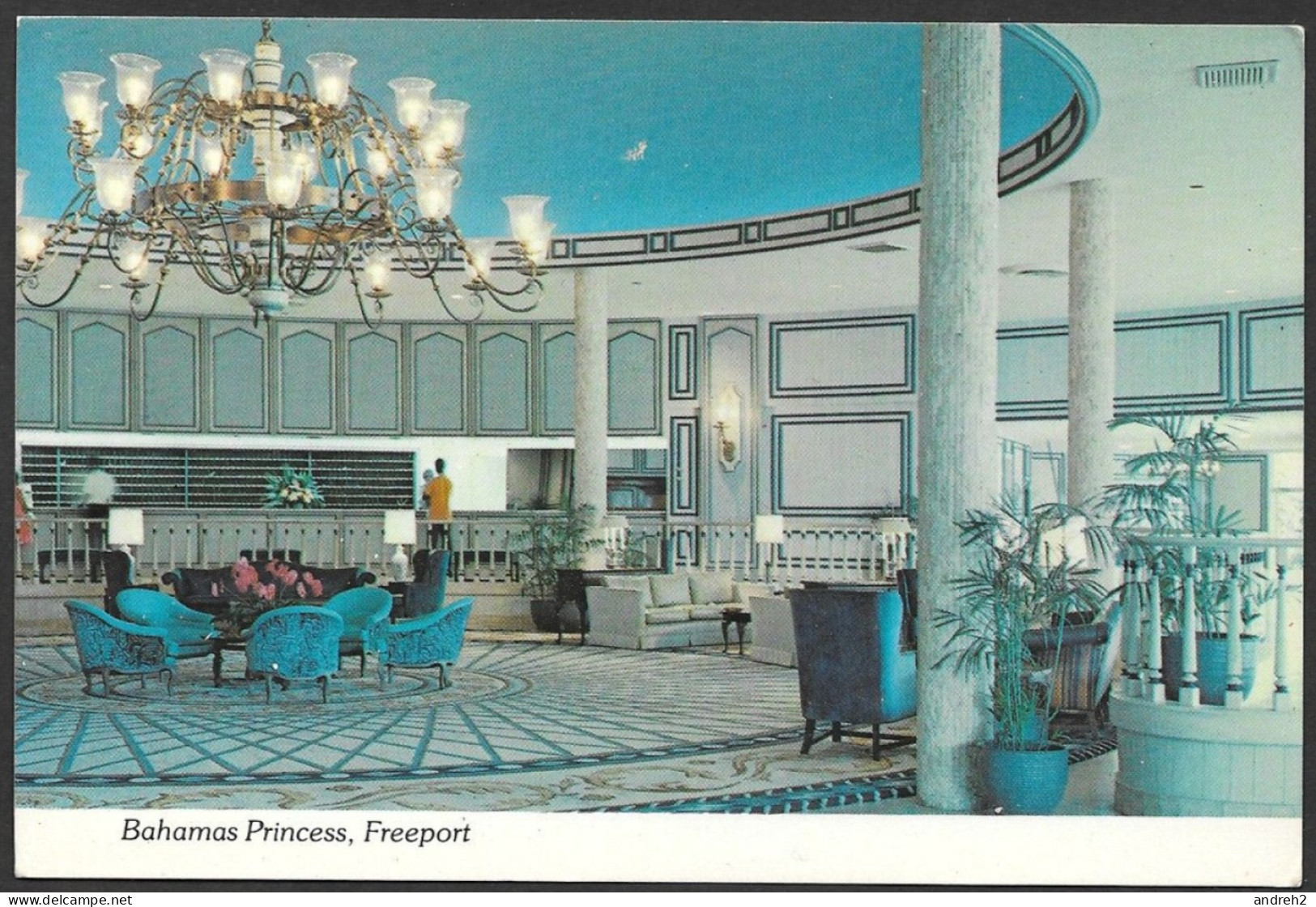 Freeport  Grand Bahamas - Main Lobby At The Fabulous Bahamas Princess  Incirculated - Non Circulée - No: P316563 - Bahamas