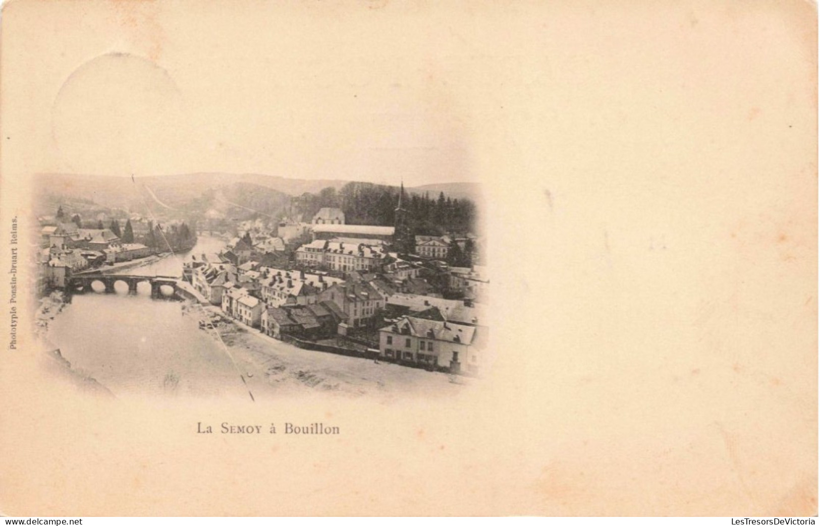 BELGIQUE - La Semoy à Bouillon - Rivière La Semoy - Pont - Maisons - Carte Postale Ancienne - Arlon