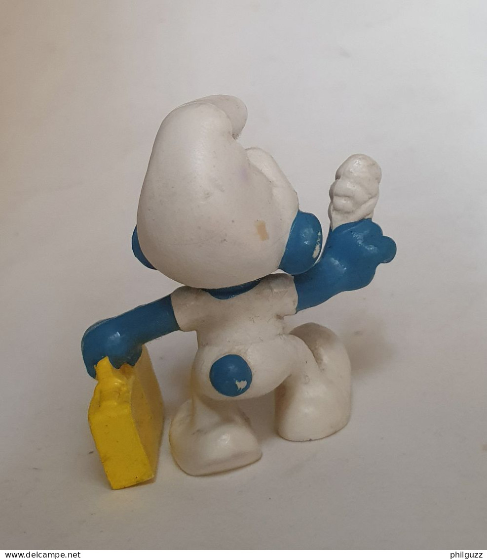 FIGURINE SCHTROUMPF - SMURF - PIFUTOS  - Publicitaire Pour ASB (3) - Schtroumpfs