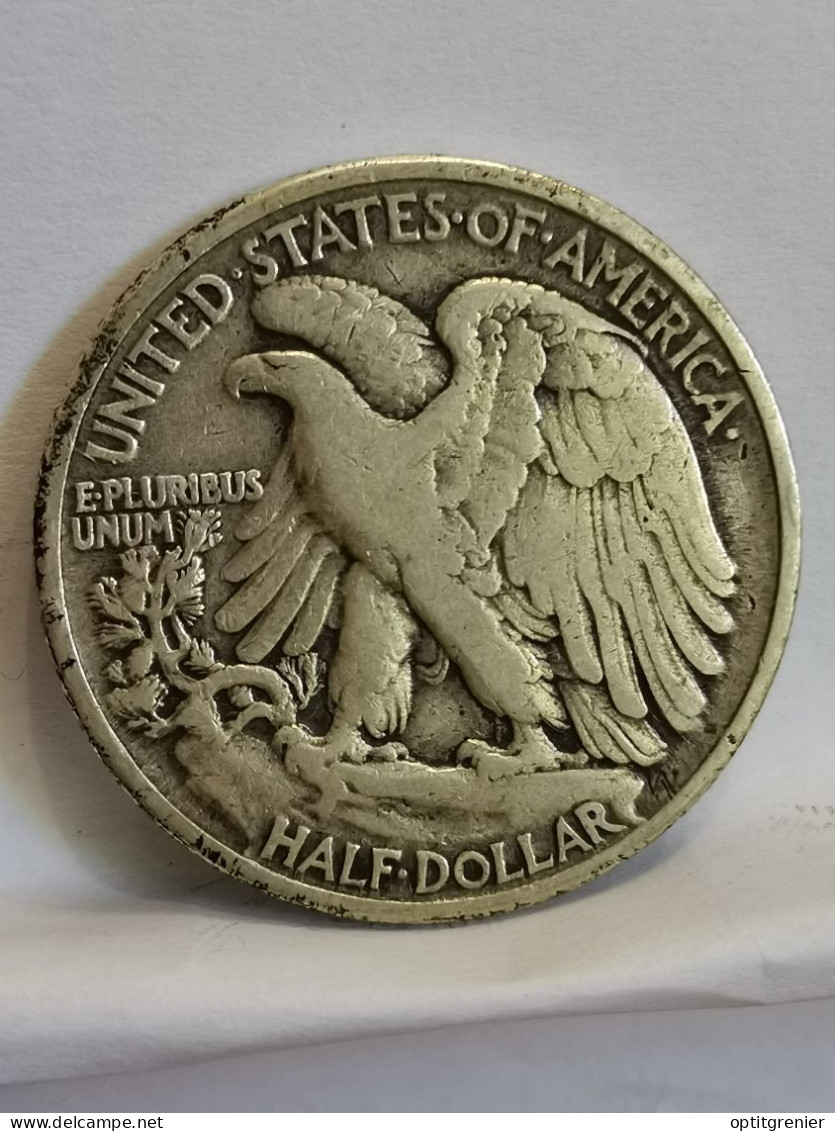 HALF DOLLAR ARGENT 1941 PHILADELPHIE 1/2 DOLLAR LIBERTY WALKING USA / SILVER - 1916-1947: Liberty Walking