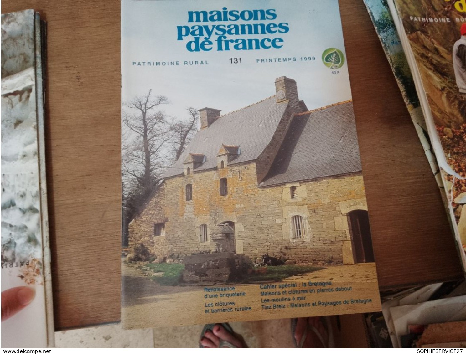 131 // MAISONS PAYSANNES DE FRANCE  / 1999 / LA BRETAGNE.... - Haus & Dekor