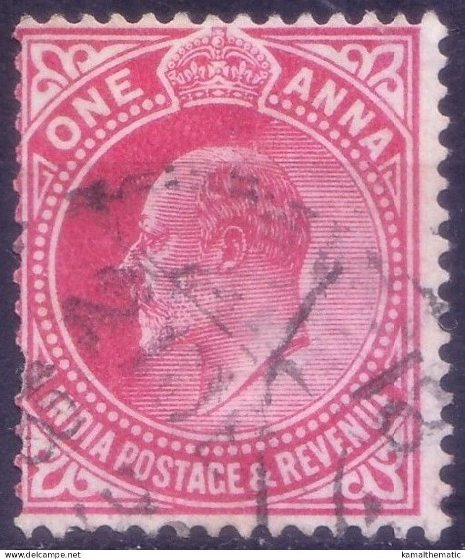British India 1907 Fine Used, 1As King Edward VII - 1902-11 King Edward VII