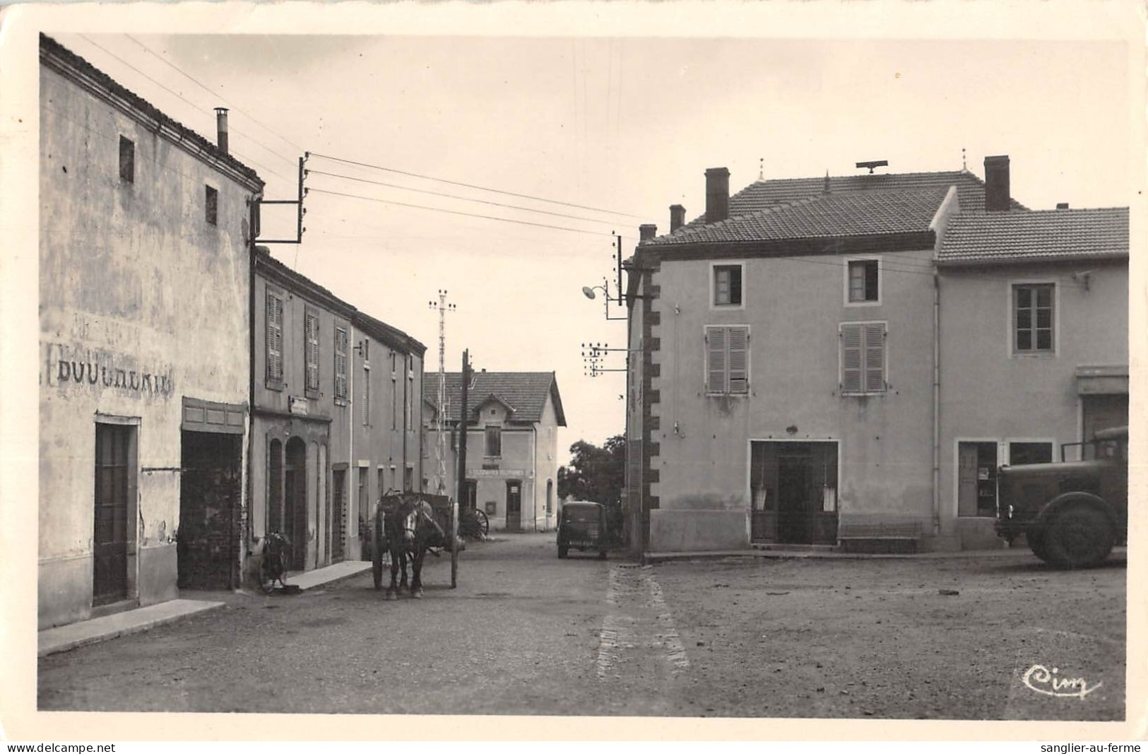 CPA 42 LENTIGNY / LA POSTE - Sonstige & Ohne Zuordnung