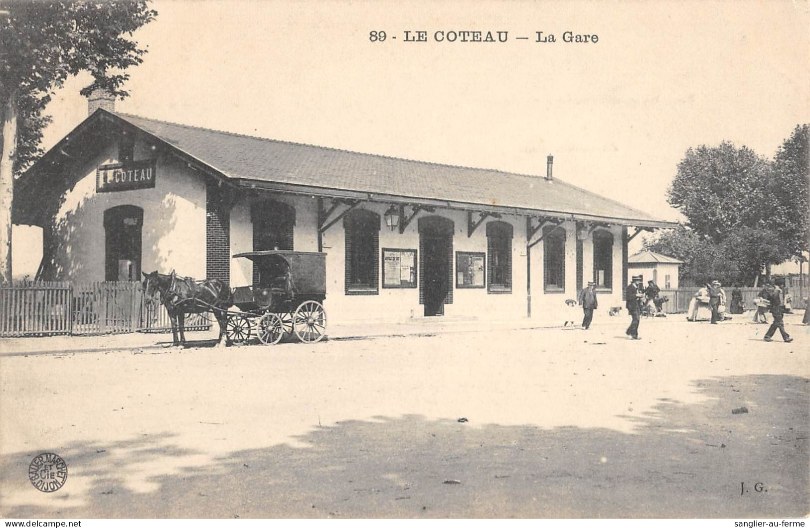 CPA 42 LE COTEAU / LA GARE - Sonstige & Ohne Zuordnung