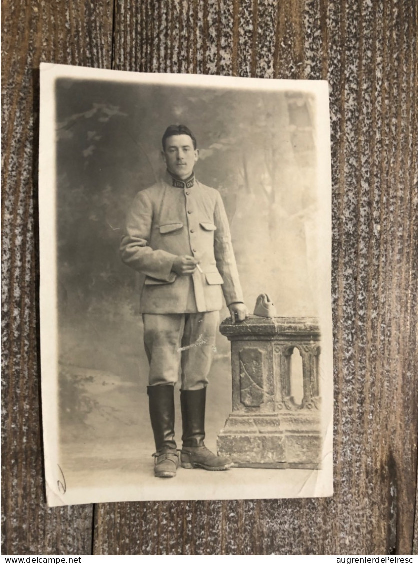 Photo Carte Poilu Du 116eme Régiment D’infanterie 14-18 - 1914-18