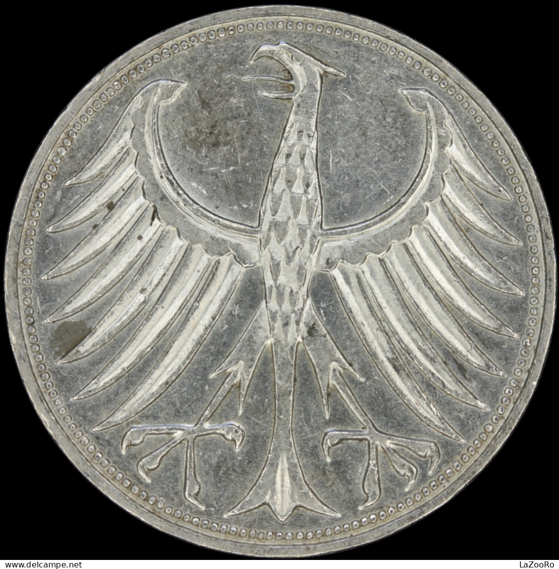 LaZooRo: Germany 5 MARK 1969 F PROOF - Silver - 5 Mark