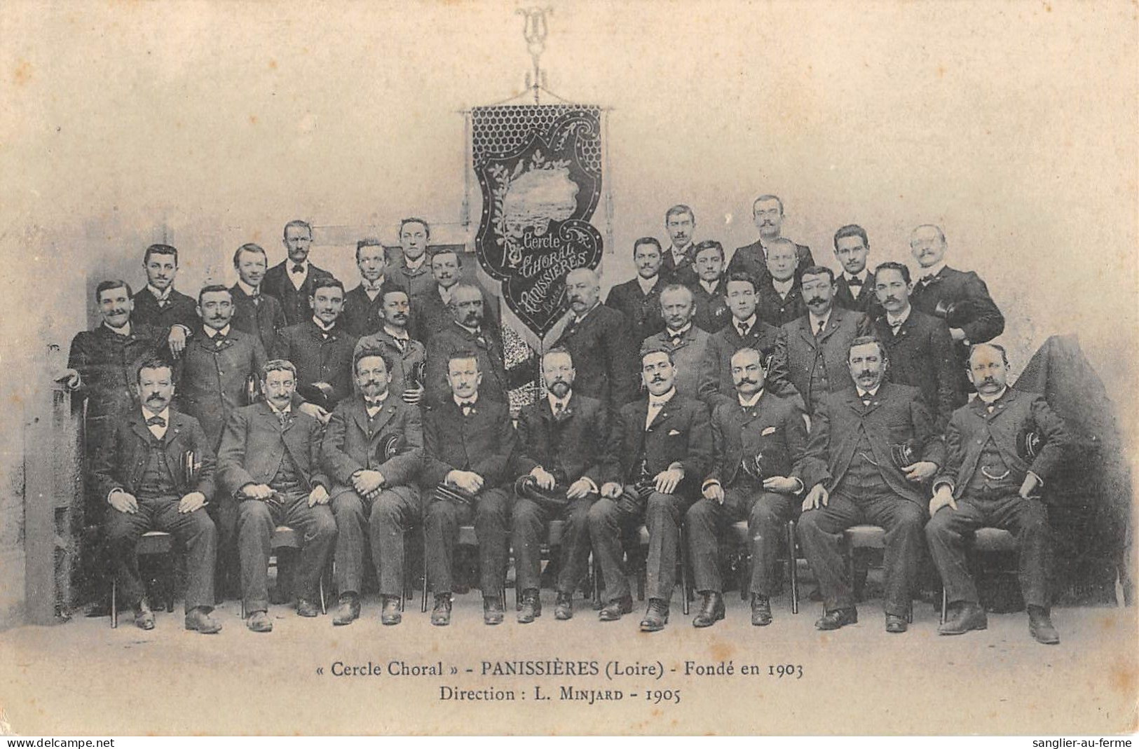 CPA 42 PANISSIERES / CERCLE CHORAL - Andere & Zonder Classificatie