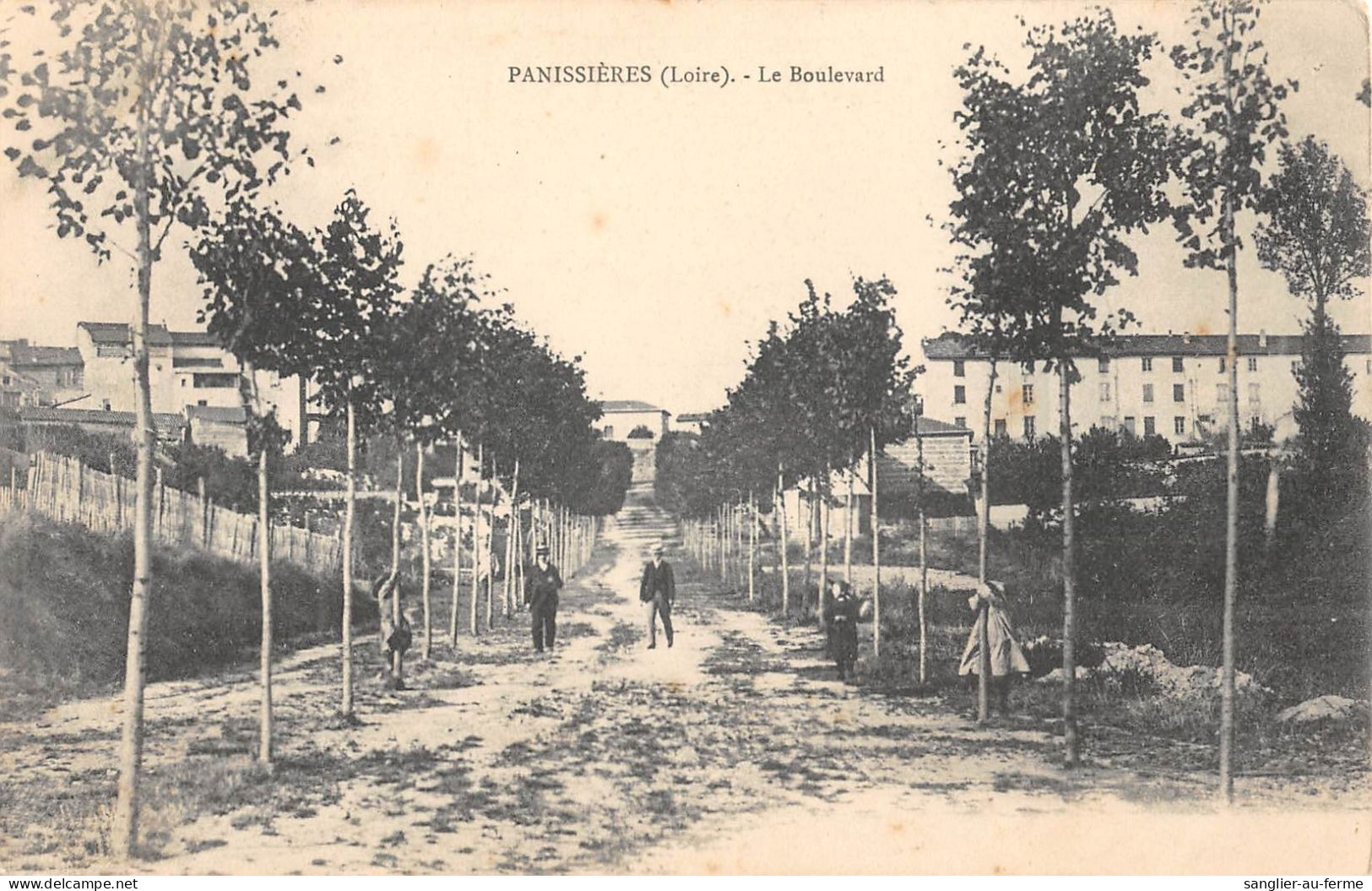 CPA 42 PANISSIERES / LE BOULEVARD - Sonstige & Ohne Zuordnung