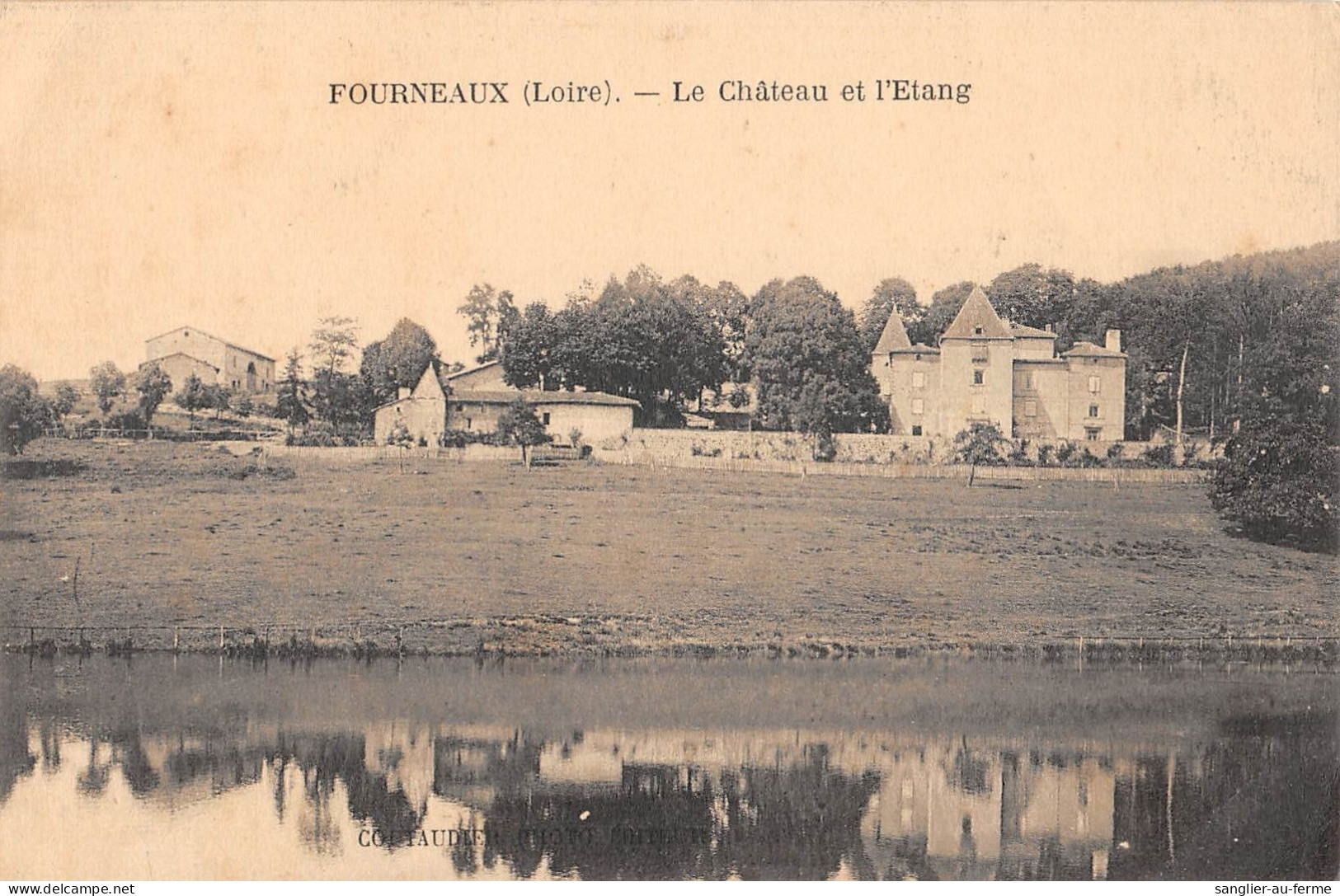 CPA 42 FOURNEAUX / CHATEAU ETANG - Andere & Zonder Classificatie