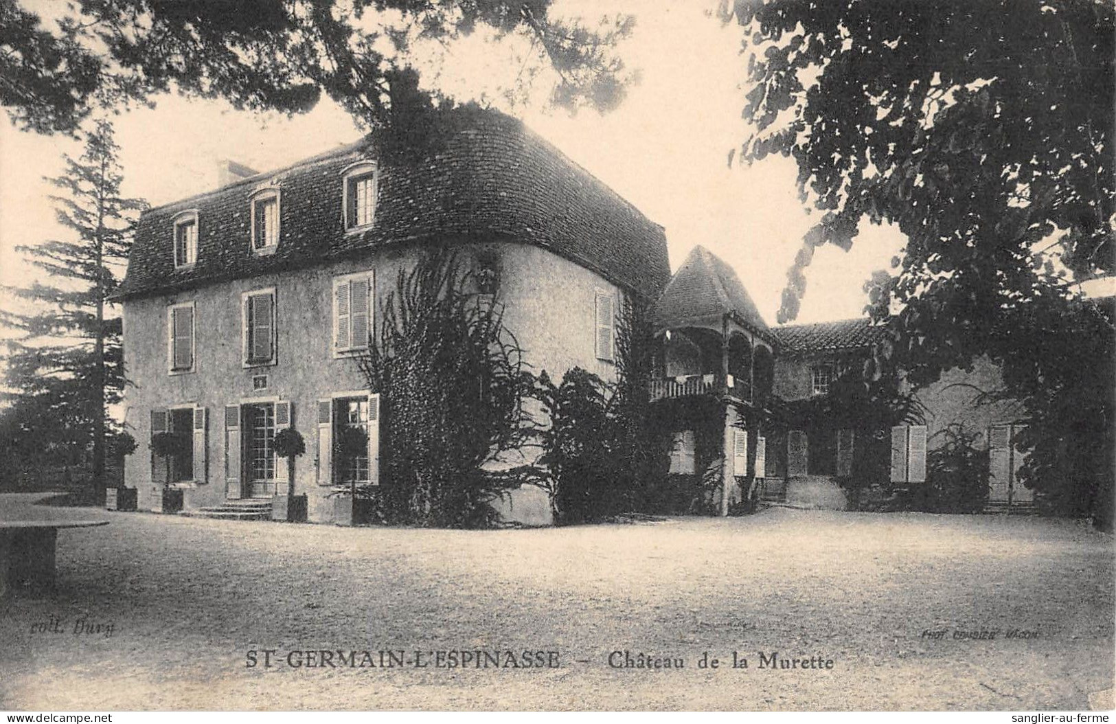 CPA 42 SAINT GERMAIN L'ESPINASSE / CHATEAU DE LA MURETTE - Andere & Zonder Classificatie